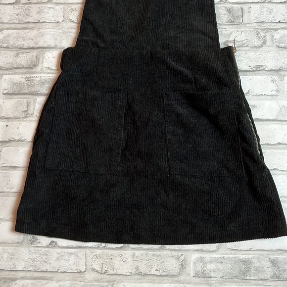Side Zip Corduroy Overall Dress - Picture 4 of 9